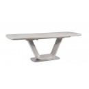 Стол обеденный SIGNAL ARMANI Ceramic серый мат 160-220/90